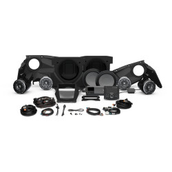 PartzBiz HD RF-X317-STG5 - Rockford Fosgate PMX-2 1500w Front Rear Color Optix Speaker Dual Subwoofer Can-Am X317-STG5