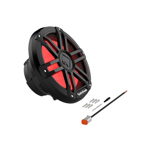 PartzBiz HD: 4404965-Rockford Fosgate M1D2-10B Black 10" DVC 2Ω Color Optix Marine Subwoofer 300W PartzBiz HD: 4404965-Rockford Fosgate M1D2-10B Black 10" DVC 2Ω Color Optix Marine Subwoofer 300W