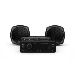 PartzBiz HD RF-HD9813SG-STAGE1 - Rockford Fosgate Stage 1 50 Watt Radio 2 Speaker Audio System Harley Davidson FLH FLHX Electra Street Glide 98-13 Stereo Bluetooth Aux Sirius XM Pandora Radio Digital Media Receiver Power Marine 2 channel 4 ohm 6.5 Coaxial Upgrade Kit PartzBiz HD RF-HD9813SG-STAGE1 - Rockford Fosgate Stage 1 50 Watt Radio 2 Speaker Audio System Harley Davidson FLH FLHX Electra Street Glide 98-13 Stereo Bluetooth Aux Sirius XM Pandora Radio Digital Media Receiver Power Marine 2 channel 4 ohm 6.5 Coaxial Upgrade Kit
