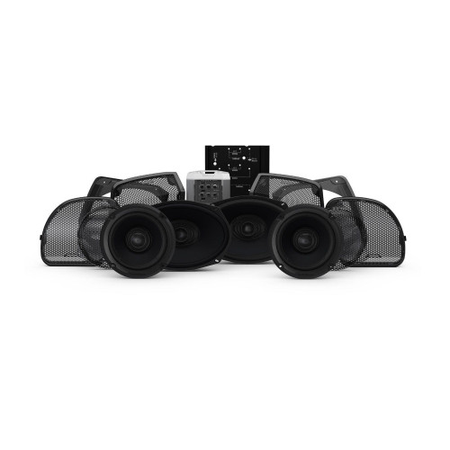 PartzBiz HD: 4404908-Rockford Fosgate Stage 3 400W Amp 4 Speaker Radio Audio Kit Harley Davidson FLTRXS FLHXS FLHX 14-Up Road Street Electra Glide Limited Stereo Bluetooth Aux Sirius XM Pandora Receiver Power Marine 4 channel Amplifier 6.5 5x7 Coaxial 8 AWG Upgrade PartzBiz HD: 4404908-Rockford Fosgate Stage 3 400W Amp 4 Speaker Radio Audio Kit Harley Davidson FLTRXS FLHXS FLHX 14-Up Road Street Electra Glide Limited Stereo Bluetooth Aux Sirius XM Pandora Receiver Power Marine 4 channel Amplifier 6.5 5x7 Coaxial 8 AWG Upgrade