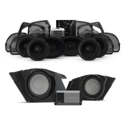 PartzBiz HD RF-HD14U-STAGE3 & RF-HD14-SBSUB - Rockford Fosgate Stage 3 400W Amp 6 Speaker Radio Audio Kit Harley Davidson Ultra 14-Up Road Street Electra Glide Limited Stereo Bluetooth Aux Sirius XM Pandora Digital Media Receiver Power Marine 4 channel Amplifier 6.5 5x7 Coaxial 8 AWG Upgrade Kit PartzBiz HD RF-HD14U-STAGE3 & RF-HD14-SBSUB - Rockford Fosgate Stage 3 400W Amp 6 Speaker Radio Audio Kit Harley Davidson Ultra 14-Up Road Street Electra Glide Limited Stereo Bluetooth Aux Sirius XM Pandora Digital Media Receiver Power Marine 4 channel Amplifier 6.5 5x7 Coaxial 8 AWG Upgrade Kit