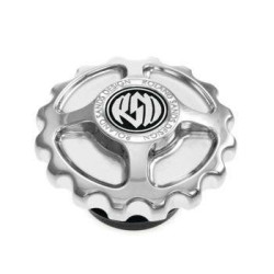 PartzBiz HD PM0210-2006-CH - Roland Sands Design ฝาถังน้ำมันเกียร์ Chrome Harley Big Twin 96-20