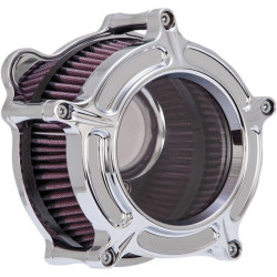 PartzBiz HD PM0206-2126-CH - Roland Sands RSD Chrome Clarion Stage 1 เครื่องฟอกอากาศ Harley 99-17 Cable Big Twin | 0206-2126-ช