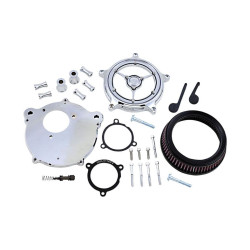 PartzBiz HD PM0206-2143-CH - Roland Sands RSD Chrome Clarity Stage 1 Air Cleaner Harley M8 Milwaukee 8 17-20 PartzBiz HD PM0206-2143-CH - Roland Sands RSD Chrome Clarity Stage 1 Air Cleaner Harley M8 Milwaukee 8 17-20