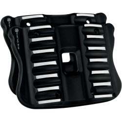 PartzBiz HD PM0177-2023-BH - Roland Sands RSD Nostalgia Black Contrast Cut Rocker Box Covers Harley XL 04-14 | แฮนด์ 0177-2023-BH