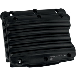 PartzBiz HD PM0177-2018-SMB - Roland Sands RSD Nostalgia Black Ops Rocker Box Covers สำหรับ Harley Twin Cam 99-15 | 0177-2018-SMB