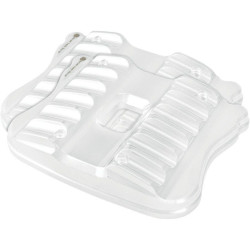 PartzBiz HD PM0177-2023-CH - Roland Sands RSD Nostalgia Chrome Rocker Box Covers สำหรับ Harley Sportster 04-14 | 0177-2023-ช