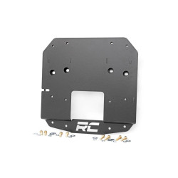 PartzBiz HD RT-10526 - Rough Country 10526 Spare Tire Relocation Lift Bracket for 2018-Up Jeep Wrangler JL 2DR 4DR 4X4 sport sahara moab unlimited best new 35" tires PartzBiz HD RT-10526 - Rough Country 10526 Spare Tire Relocation Lift Bracket for 2018-Up Jeep Wrangler JL 2DR 4DR 4X4 sport sahara moab unlimited best new 35" tires