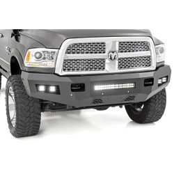 PartzBiz HD RT-10785 - Rough Country 10785 กันชนหน้าแบบ Heavy Duty พร้อมไฟ LED 2010-2018 Dodge Ram 2500 3500 PartzBiz HD RT-10785 - Rough Country 10785 กันชนหน้าแบบ Heavy Duty พร้อมไฟ LED 2010-2018 Dodge Ram 2500 3500