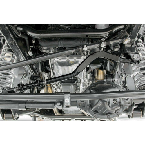 PartzBiz HD: 4404679-Rough Country 1179 Front Forged แทร็กบาร์แบบปรับได้สำหรับ 2007-2018 Jeep Wrangler JK 2DR 4DR 4 ประตู 2wd 4wd Unlimited sport sahara rubicon Willys Artic Trail rated Suspension Steering Upgrade Replacement