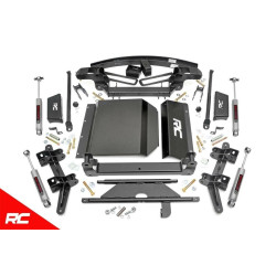 PartzBiz HD RT-27630 - Rough Country 276.20 ชุดยกช่วงล่าง 6” 88-98 Chevy K1500 Tahoe Yukon 4WD Suburban K5 Blazer K15 K20 โช๊ครถบรรทุก สปริง Cross member แผ่นกันกระแทก อัพเกรดใหม่ที่ดีที่สุด PartzBiz HD RT-27630 - Rough Country 276.20 ชุดยกช่วงล่าง 6” 88-98 Chevy K1500 Tahoe Yukon 4WD Suburban K5 Blazer K15 K20 โช๊ครถบรรทุก สปริง Cross member แผ่นกันกระแทก อัพเกรดใหม่ที่ดีที่สุด