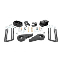 PartzBiz HD RT-28300 - Rough Country 28300 2.5" Leveling Lift Kit 1999-2006 Silverado Sierra 1500 4WD GMC Chevy Truck Lift Suspension Shocks Torsion Keys Leaf Spring Blocks U bolts Upgrade Best New Front Rear Suspension PartzBiz HD RT-28300 - Rough Country 28300 2.5" Leveling Lift Kit 1999-2006 Silverado Sierra 1500 4WD GMC Chevy Truck Lift Suspension Shocks Torsion Keys Leaf Spring Blocks U bolts Upgrade Best New Front Rear Suspension