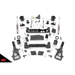 PartzBiz HD RT-33430 - Rough Country 33430 6 ” Lift Kit w/ N3 Shocks 2019 Dodge Ram 1500 4WD Suspension 4x4 rwd Best New frontคอยล์สปริงสเปเซอร์ Hemi Laramie Big Horn Tradesman SXT Rebel Limited Lone Star Sport offroad ใหม่ PartzBiz HD RT-33430 - Rough Country 33430 6 ” Lift Kit w/ N3 Shocks 2019 Dodge Ram 1500 4WD Suspension 4x4 rwd Best New frontคอยล์สปริงสเปเซอร์ Hemi Laramie Big Horn Tradesman SXT Rebel Limited Lone Star Sport offroad ใหม่