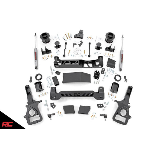 PartzBiz HD: 4404663-Rough Country 33430 6 ” Lift Kit w/ N3 Shocks 2019 Dodge Ram 1500 4WD Suspension 4x4 rwd Best New frontคอยล์สปริงสเปเซอร์ Hemi Laramie Big Horn Tradesman SXT Rebel Limited Lone Star Sport offroad ใหม่ PartzBiz HD: 4404663-Rough Country 33430 6 ” Lift Kit w/ N3 Shocks 2019 Dodge Ram 1500 4WD Suspension 4x4 rwd Best New frontคอยล์สปริงสเปเซอร์ Hemi Laramie Big Horn Tradesman SXT Rebel Limited Lone Star Sport offroad ใหม่