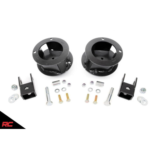 PartzBiz HD: 4404627-Rough Country 377 ด้านหน้า 2.5” Leveling Lift Kit 2014-2019 Dodge Ram 2500 3500 4WDดีเซลHemi Cummins Suspensionที่ดีที่สุดอัพเกรดใหม่Offroad Spacers PartzBiz HD: 4404627-Rough Country 377 ด้านหน้า 2.5” Leveling Lift Kit 2014-2019 Dodge Ram 2500 3500 4WDดีเซลHemi Cummins Suspensionที่ดีที่สุดอัพเกรดใหม่Offroad Spacers