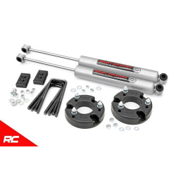 PartzBiz HD RT-52230 - Rough Country 52230 ชุดอุปกรณ์ยกปรับระดับ 2” 09-19 Ford F150 พร้อมโช๊ค N3 ระบบกันสะเทือน XL XLT STX King Ranch Platinum Lariat FX4 SSV โช้คสตรัท Spacers บล็อกหน้าหลัง PartzBiz HD RT-52230 - Rough Country 52230 ชุดอุปกรณ์ยกปรับระดับ 2” 09-19 Ford F150 พร้อมโช๊ค N3 ระบบกันสะเทือน XL XLT STX King Ranch Platinum Lariat FX4 SSV โช้คสตรัท Spacers บล็อกหน้าหลัง