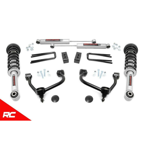 PartzBiz HD: 4404611-Rough Country 54431 ชุดยก 3” พร้อมโช๊ค N3 Struts 09-13 Ford F150 ระบบกันสะเทือน การอัพเกรดใหม่ที่ดีที่สุด โช๊คทดแทน สตรัท คอยล์ แขนควบคุม บล็อกหลัง PartzBiz HD: 4404611-Rough Country 54431 ชุดยก 3” พร้อมโช๊ค N3 Struts 09-13 Ford F150 ระบบกันสะเทือน การอัพเกรดใหม่ที่ดีที่สุด โช๊คทดแทน สตรัท คอยล์ แขนควบคุม บล็อกหลัง