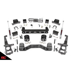 PartzBiz HD RT-55330 - Rough Country 55330 ชุดอุปกรณ์ยกช่วงล่าง 6” พร้อมโช๊ค N3 2015-2019 Ford F150 โช๊ค 2WD King Ranch Lariat Extended Crew Cab Pick Up 55731 V8 V6 4 ประตู 2 ประตู Raptor XLT SSV PartzBiz HD RT-55330 - Rough Country 55330 ชุดอุปกรณ์ยกช่วงล่าง 6” พร้อมโช๊ค N3 2015-2019 Ford F150 โช๊ค 2WD King Ranch Lariat Extended Crew Cab Pick Up 55731 V8 V6 4 ประตู 2 ประตู Raptor XLT SSV