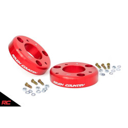 PartzBiz HD RT-569RED - Rough Country 569RED ด้านหน้า 2” Billet Leveling Kit 2014-Up Ford F150 ช่วงล่าง 4x4 4wd 2wd rwd สุดยอดการอัพเกรดใหม่ ยก xlt sl fx4 king ranch บาศ ออฟโร้ด โช้คหน้า สปริง spacers pucks 2020 PartzBiz HD RT-569RED - Rough Country 569RED ด้านหน้า 2” Billet Leveling Kit 2014-Up Ford F150 ช่วงล่าง 4x4 4wd 2wd rwd สุดยอดการอัพเกรดใหม่ ยก xlt sl fx4 king ranch บาศ ออฟโร้ด โช้คหน้า สปริง spacers pucks 2020