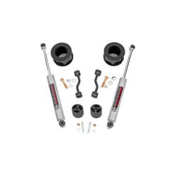 PartzBiz HD RT-63430 - Rough Country 63430 2 ” Front Level Lift Kit พร้อม N3 Shocks สำหรับ 19-Up Jeep Gladiator JT 4X4 sport sahara moab ไม่จำกัด การอัพเกรดระบบกันสะเทือนใหม่ที่ดีที่สุดไม่จำกัด Shocks Springs PartzBiz HD RT-63430 - Rough Country 63430 2 ” Front Level Lift Kit พร้อม N3 Shocks สำหรับ 19-Up Jeep Gladiator JT 4X4 sport sahara moab ไม่จำกัด การอัพเกรดระบบกันสะเทือนใหม่ที่ดีที่สุดไม่จำกัด Shocks Springs