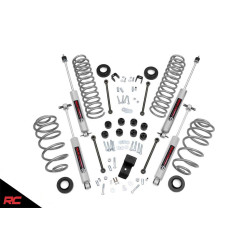 PartzBiz HD RT-642.20 - Rough Country 642.20 3.25” Lift Kit w/ N3 Shocks สำหรับ 1997-2002 Jeep Wrangler TJ 4WD 4.0L 6 สูบ 2.5L 4 สูบ 4wd 4x4 สุดยอดระบบกันสะเทือนใหม่ อัพเกรด Offroad System Rubicon Sahara Sport SE PartzBiz HD RT-642.20 - Rough Country 642.20 3.25” Lift Kit w/ N3 Shocks สำหรับ 1997-2002 Jeep Wrangler TJ 4WD 4.0L 6 สูบ 2.5L 4 สูบ 4wd 4x4 สุดยอดระบบกันสะเทือนใหม่ อัพเกรด Offroad System Rubicon Sahara Sport SE