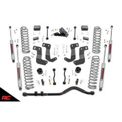 PartzBiz HD RT-66830 - Rough Country 66830 3.5” Lift Kit w/ N3 Shocks สำหรับ 2018-Up Jeep Wrangler JL 4DR 4X4 sport sahara moab ไม่จำกัด ใหม่ที่ดีที่สุด suspension อัพเกรด shocks springs PartzBiz HD RT-66830 - Rough Country 66830 3.5” Lift Kit w/ N3 Shocks สำหรับ 2018-Up Jeep Wrangler JL 4DR 4X4 sport sahara moab ไม่จำกัด ใหม่ที่ดีที่สุด suspension อัพเกรด shocks springs