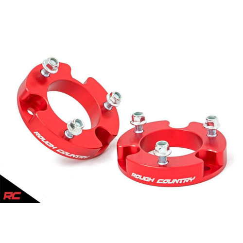 PartzBiz HD: 4404578-Rough Country 744RED 2” Leveling Kit 2005-2019 Toyota Tacoma Suspension Kit Red สุดยอดใหม่อัพเกรดคอยล์สปริงหน้า spacer lift kit 2wd 4wd 4x4 offroad PartzBiz HD: 4404578-Rough Country 744RED 2” Leveling Kit 2005-2019 Toyota Tacoma Suspension Kit Red สุดยอดใหม่อัพเกรดคอยล์สปริงหน้า spacer lift kit 2wd 4wd 4x4 offroad