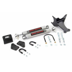PartzBiz HD RT-8749130 - Rough Country 8749130 Dual Steering Stabilizer 05-19 Ford Super Duty F250 F350 4wd 4x4 ยก Platinum Lariat King Ranch power Stroke Shocks PartzBiz HD RT-8749130 - Rough Country 8749130 Dual Steering Stabilizer 05-19 Ford Super Duty F250 F350 4wd 4x4 ยก Platinum Lariat King Ranch power Stroke Shocks
