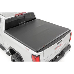 PartzBiz HD RT-RC44308550 - Rough Country Tri-Fold Tonneau Bed Cover 19-Up Chevy Silverado Sierra 1500 5' 8 ” GMC 5.5ft Vinyl Short Bed Cargo Storage Protection Best New Upgrade Z71 High Country Denali LT LTZ 4WD 4X4 2WD PartzBiz HD RT-RC44308550 - Rough Country Tri-Fold Tonneau Bed Cover 19-Up Chevy Silverado Sierra 1500 5' 8 ” GMC 5.5ft Vinyl Short Bed Cargo Storage Protection Best New Upgrade Z71 High Country Denali LT LTZ 4WD 4X4 2WD