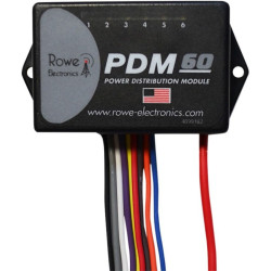 PartzBiz HD DS21300275 - Rowe Electronics 9699101 PDM60 12 Volt 60A Accessory Power Distribution Module car truck utv atv motorcycle PartzBiz HD DS21300275 - Rowe Electronics 9699101 PDM60 12 Volt 60A Accessory Power Distribution Module car truck utv atv motorcycle