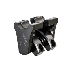 PartzBiz HD DS06021455 - Rox SpeedFX 2" Pivoting Bar Riser Kit 4 Harley 15-24 Scout Models | 4R-P2RIN
