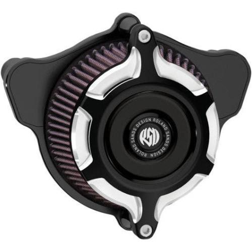 PartzBiz HD: 4404463-Roland Sands Design RSD Black Contrast Cut Blunt Split Air Cleaner Harley XL | 0206-2106-บีเอ็ม PartzBiz HD: 4404463-Roland Sands Design RSD Black Contrast Cut Blunt Split Air Cleaner Harley XL | 0206-2106-บีเอ็ม