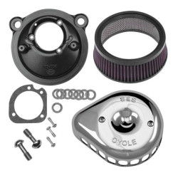 PartzBiz HD SS170-0439C - S&S 170-0439 Chrome Stealth Mini Teardrop Air Cleaner 07-18 Harley XL Sportster 484083 PartzBiz HD SS170-0439C - S&S 170-0439 Chrome Stealth Mini Teardrop Air Cleaner 07-18 Harley XL Sportster 484083
