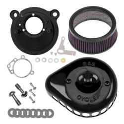 PartzBiz HD SS170-0450 - S&S 170-0450 Gloss Black Stealth Mini Teardrop Air Cleaner 91-06 Harley Sportster XL PartzBiz HD SS170-0450 - S&S 170-0450 Gloss Black Stealth Mini Teardrop Air Cleaner 91-06 Harley Sportster XL