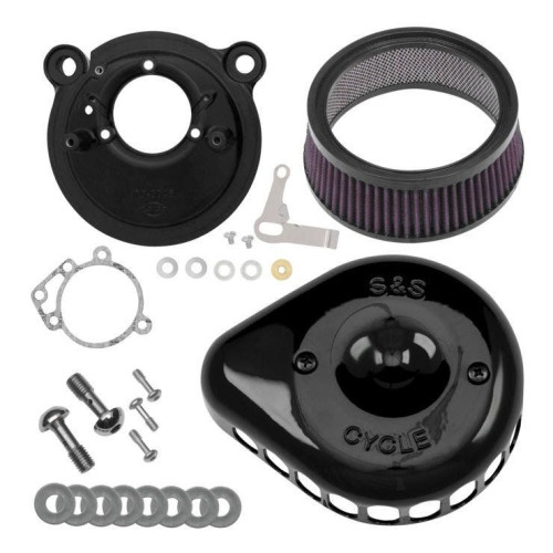 PartzBiz HD: 4404341-S&S 170-0450 Gloss Black Stealth Mini Teardrop Air Cleaner 91-06 Harley Sportster XL PartzBiz HD: 4404341-S&S 170-0450 Gloss Black Stealth Mini Teardrop Air Cleaner 91-06 Harley Sportster XL