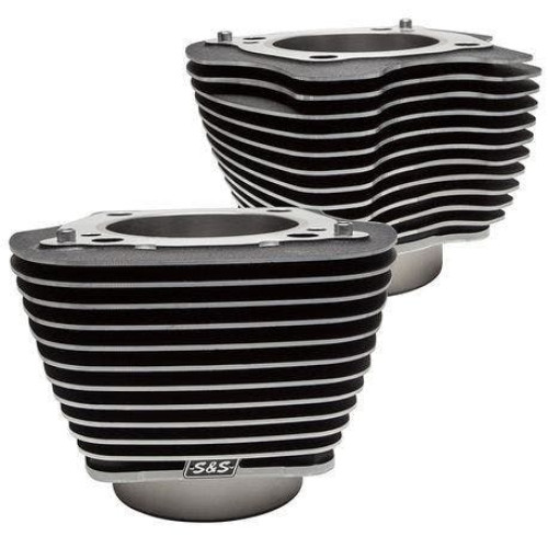 PartzBiz HD: 4404260-S&S 910-0682 Black w/ Highlight Fins 4 1/4" Bore Cylinders M8 Harley 0931-0838 09310838 483261 PartzBiz HD: 4404260-S&S 910-0682 Black w/ Highlight Fins 4 1/4" Bore Cylinders M8 Harley 0931-0838 09310838 483261
