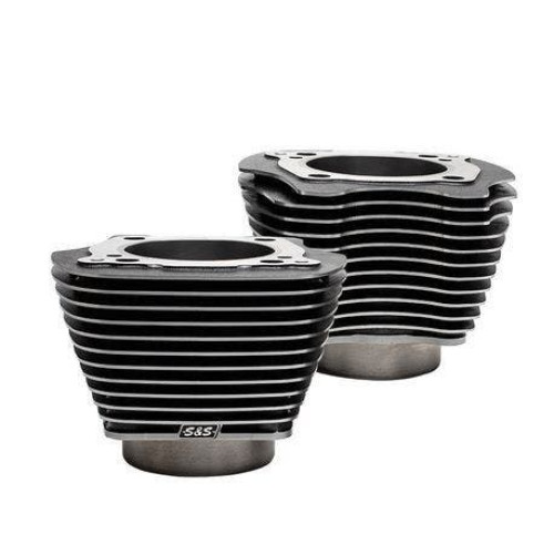 PartzBiz HD: 4404265-S&S 910-0739 Black w/ Highlight Fins 4 1/4" Bore Cylinders M8 Harley 0931-0877 09310877 PartzBiz HD: 4404265-S&S 910-0739 Black w/ Highlight Fins 4 1/4" Bore Cylinders M8 Harley 0931-0877 09310877