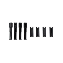 PartzBiz HD SS930-0124 & SS930-0142 - S&S 930-0124 & 930-0142 Black Pushrod Covers & Keeper Set Kit 99-17 Harley T/C 0928-0100 & 0928-0099 09280100 & 09280099 & 482169 & 482172 PartzBiz HD SS930-0124 & SS930-0142 - S&S 930-0124 & 930-0142 Black Pushrod Covers & Keeper Set Kit 99-17 Harley T/C 0928-0100 & 0928-0099 09280100 & 09280099 & 482169 & 482172