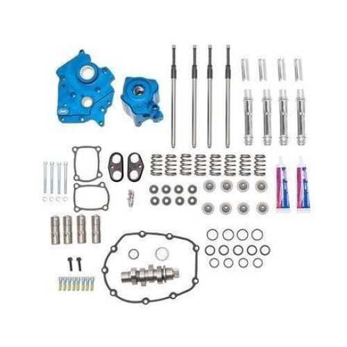 PartzBiz HD: 4404237-S&S Chain Drive 540C Cam Chest Kit Chrome Tubes Harley Oil Cooled M8 17-Up PartzBiz HD: 4404237-S&S Chain Drive 540C Cam Chest Kit Chrome Tubes Harley Oil Cooled M8 17-Up