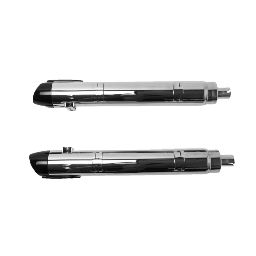 PartzBiz HD: 4404243-S&S Chrome Broadhead 4" Slash Slip On Mufflers Exhaust Indian Cheiftain 14-22 | 550-1076 PartzBiz HD: 4404243-S&S Chrome Broadhead 4" Slash Slip On Mufflers Exhaust Indian Cheiftain 14-22 | 550-1076