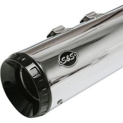 PartzBiz HD SS550-0991 - S&S Cycle 550-0991 Show Chrome GNX 4.5" Slip-On Mufflers Harley FL Touring M8 best new upgrade replacement performance exhaust dresser bagger custom PartzBiz HD SS550-0991 - S&S Cycle 550-0991 Show Chrome GNX 4.5" Slip-On Mufflers Harley FL Touring M8 best new upgrade replacement performance exhaust dresser bagger custom
