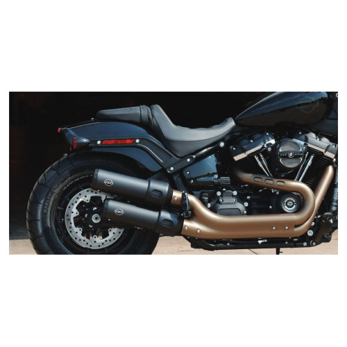 PartzBiz HD: 4404178-S&S Cycle Black Grand Nationals Slip-Ons Mufflers for Harley Fat Bob FXFB 2018 550-0734 PartzBiz HD: 4404178-S&S Cycle Black Grand Nationals Slip-Ons Mufflers for Harley Fat Bob FXFB 2018 550-0734