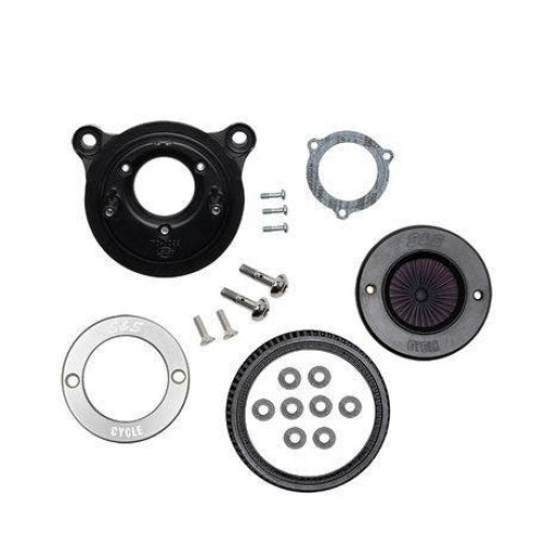 PartzBiz HD: 4404120-S&S Cycle Stealth Air Stinger Kit แหวนอลูมิเนียมขัดเงา Harley Big Twin Cam 08-17 PartzBiz HD: 4404120-S&S Cycle Stealth Air Stinger Kit แหวนอลูมิเนียมขัดเงา Harley Big Twin Cam 08-17