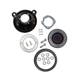 PartzBiz HD SS170-0724A - S&S Cycle Stealth Air Stinger Kit แหวนอะลูมิเนียมปัดเงา Harley Sportster XL 07-Up PartzBiz HD SS170-0724A - S&S Cycle Stealth Air Stinger Kit แหวนอะลูมิเนียมปัดเงา Harley Sportster XL 07-Up