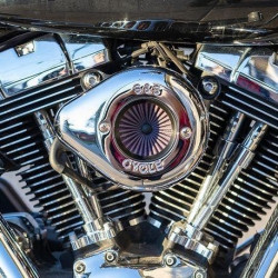 PartzBiz HD SS170-0721A - S&S Cycle Stealth Air Stinger Kit Chrome Teardrop Harley BT Cable Throttle 01-17 PartzBiz HD SS170-0721A - S&S Cycle Stealth Air Stinger Kit Chrome Teardrop Harley BT Cable Throttle 01-17