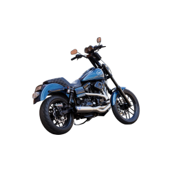 PartzBiz HD SS550-1097 - S&S Qualifier 2:1 ระบบท่อไอเสียเหล็กขัดเงา 4 Harley 06-07 Dyna Models | 550-1097 PartzBiz HD SS550-1097 - S&S Qualifier 2:1 ระบบท่อไอเสียเหล็กขัดเงา 4 Harley 06-07 Dyna Models | 550-1097