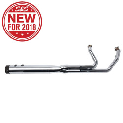 PartzBiz HD SS550-0771B - S&S Sidewinder Chrome 2 Into 1 Full System 50 State Exhaust Harley M8 FL 17-18 1800-2387 18002387 PartzBiz HD SS550-0771B - S&S Sidewinder Chrome 2 Into 1 Full System 50 State Exhaust Harley M8 FL 17-18 1800-2387 18002387