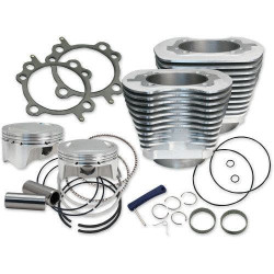 PartzBiz HD SS910-0469 - S&S Cycle 124 ” CI Big Bore Cylind Kit Stone Grey 11.4:1 Compression 07-16 Harley | 910-0469 PartzBiz HD SS910-0469 - S&S Cycle 124 ” CI Big Bore Cylind Kit Stone Grey 11.4:1 Compression 07-16 Harley | 910-0469