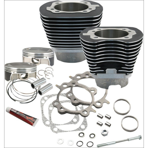 PartzBiz HD: 4404064-S&S Cycle 117 ” CI Big Bore Cylind Kit สีเงิน 10.9:1 Compression 07-16 Harley | 910-0221 PartzBiz HD: 4404064-S&S Cycle 117 ” CI Big Bore Cylind Kit สีเงิน 10.9:1 Compression 07-16 Harley | 910-0221
