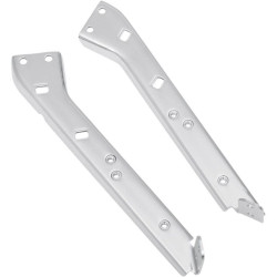 PartzBiz HD DS14130011/DS14130012 - ลาก Heavy Duty Saddlebag สนับสนุน Chrome วงเล็บ Harley FLH FLT 85-08 1413-0011 / 1413-0012 PartzBiz HD DS14130011/DS14130012 - ลาก Heavy Duty Saddlebag สนับสนุน Chrome วงเล็บ Harley FLH FLT 85-08 1413-0011 / 1413-0012